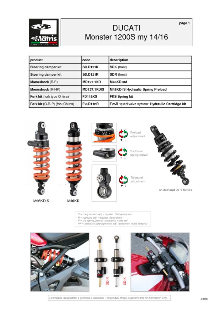 thumbnail of Ducati Monster 1200S 14-16 web