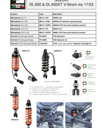 thumbnail of Suzuki DL 650 & DL 650XT VStrom 17-23 web