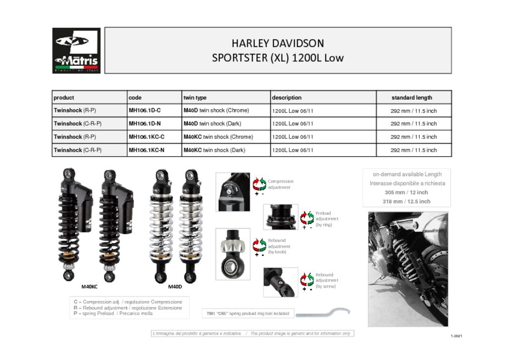 thumbnail of Harley Davidson Sportster (XL) 1200L Low 06-11 web