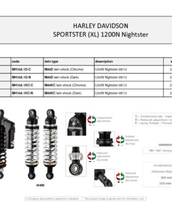thumbnail of Harley Davidson Sportster (XL) 1200N Nightster 08-12 web