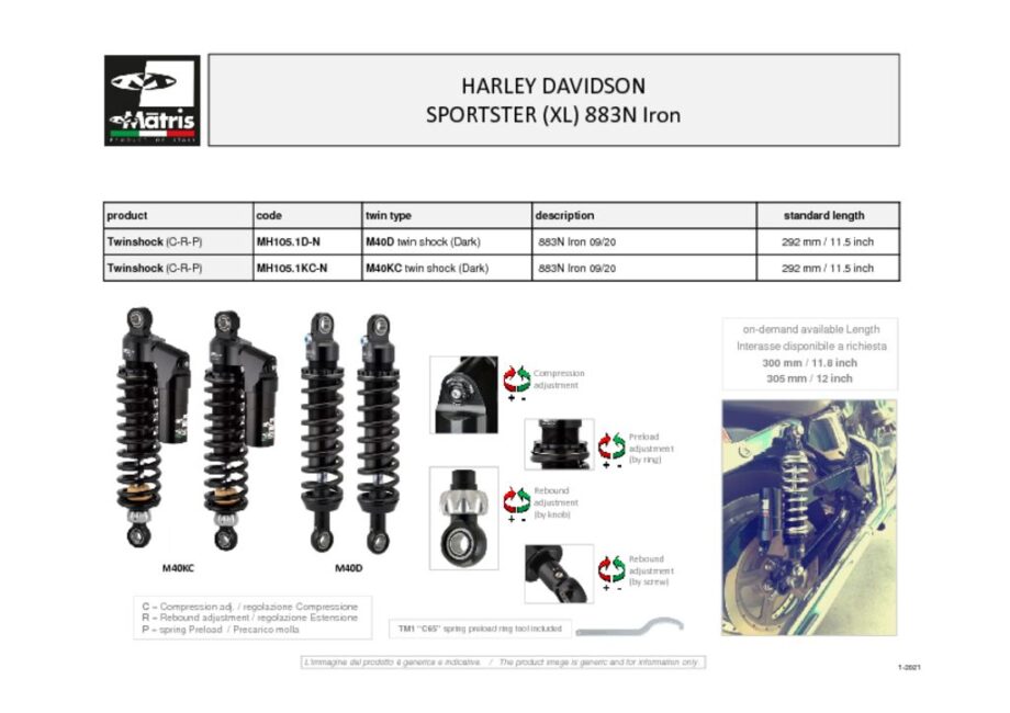 thumbnail of Harley Davidson Sportster (XL) 883N Iron 09-20 web