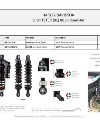 thumbnail of Harley Davidson Sportster (XL) 883R Roadster 06-16 web