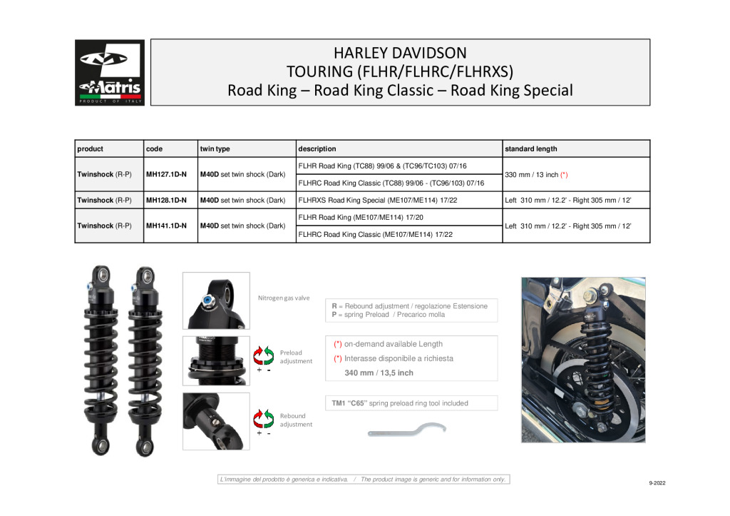 thumbnail of Harley Davidson Touring (FLHR-FLHRC-FLHRXS) Road King web